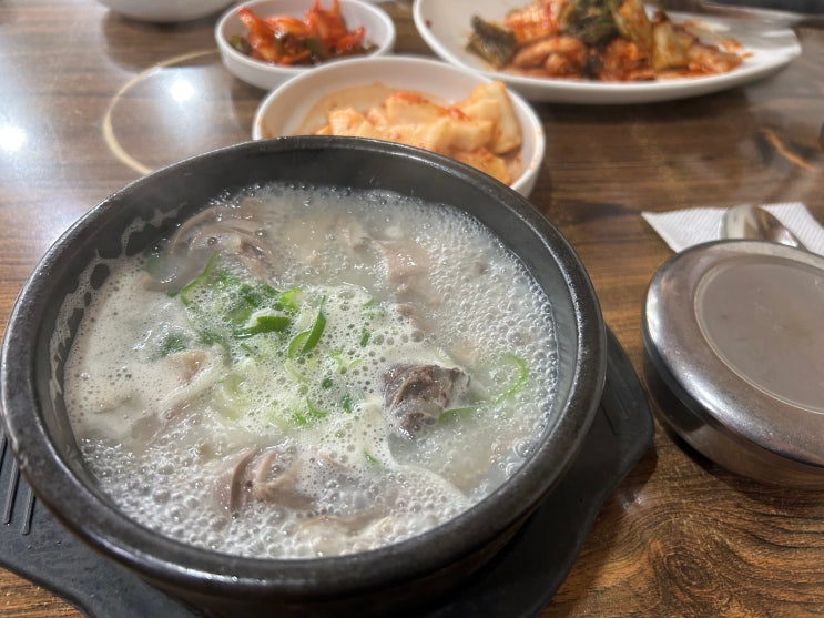  중랑구청 직원들이 즐겨찾는 중랑구 해장맛집 <도가순대국>(순대국)