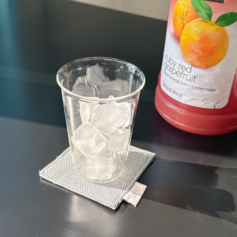 킨토 KINTO 캐스트 맥주잔 430ml,  얇고 가벼운 일본 디자인 내열 유리컵