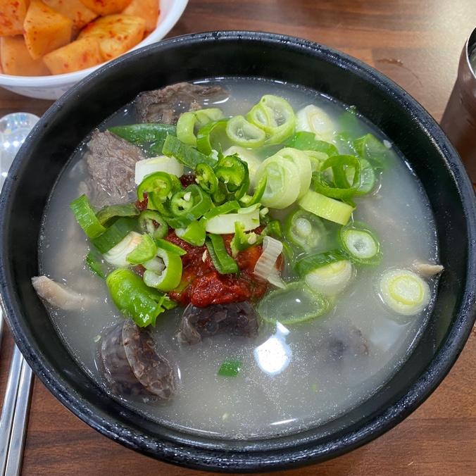  약수순대국, 유명한 약수역 순대국