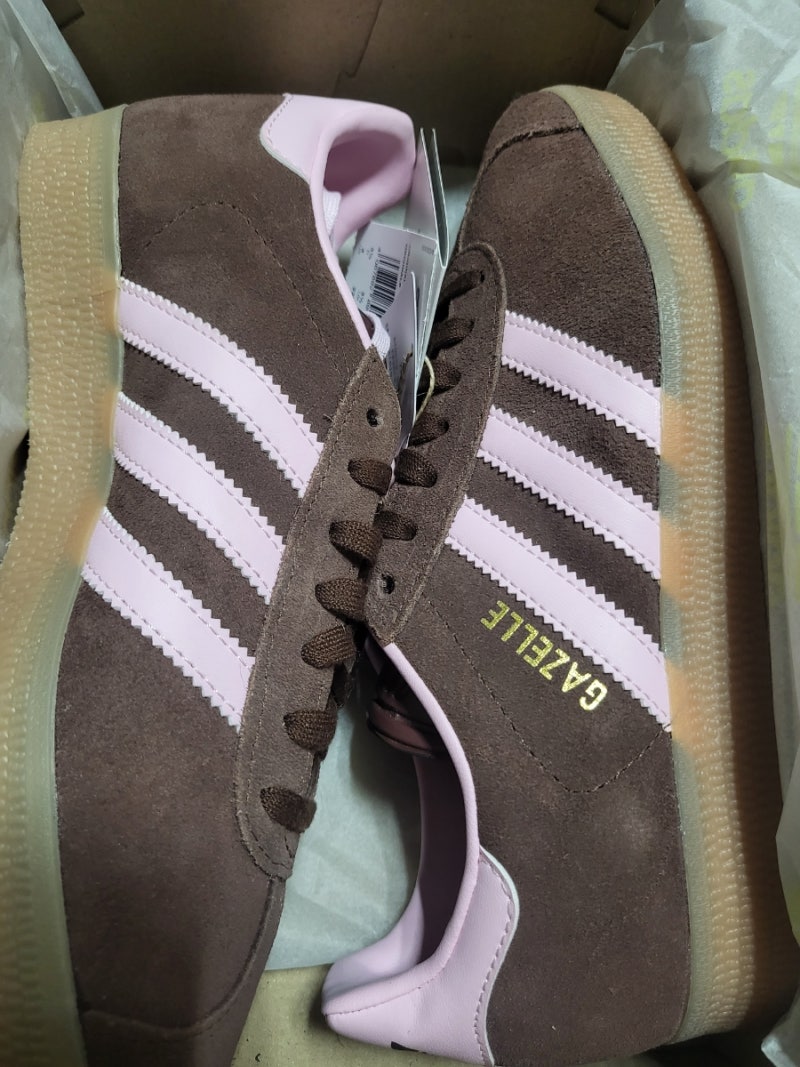 아디다스 Adidas 가젤 핑크브라운 JH5666 구매후기/사이즈팁