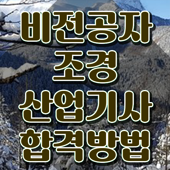  조경산업기사 자격 조경산업기사 자격요건 집에서 온라인으로 단기간에 끝낸 과정