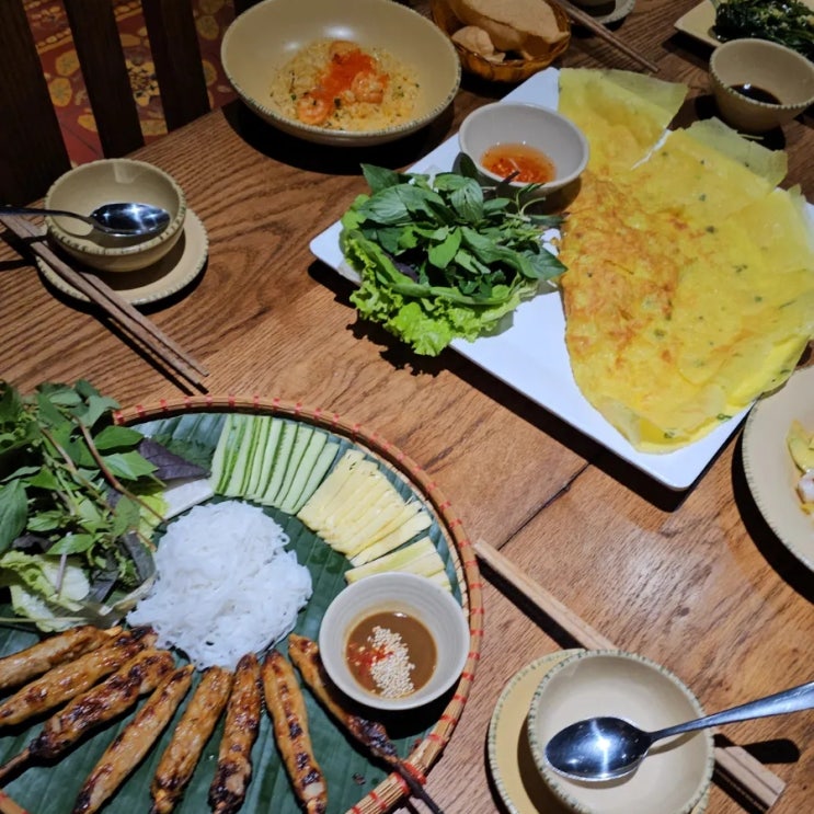  베트남 하노이맛집 꽌안응온 인테리어도 음식도 굿