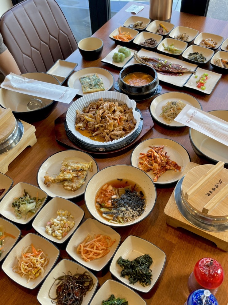  가평 남이섬 맛집 산해성찬, 푸짐한 30첩 제철밥상 한정식 후기
