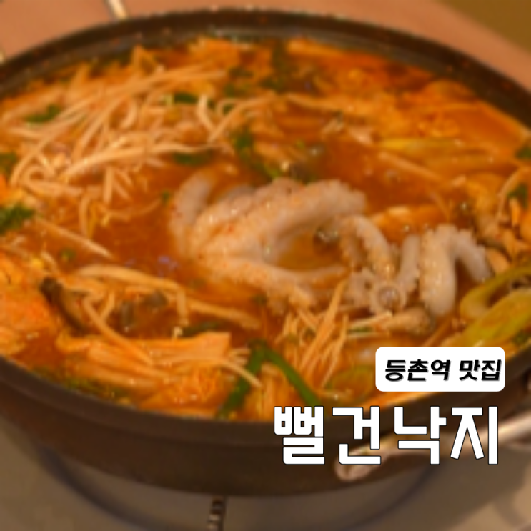  등촌역 맛집 목동 낙지 뻘건낙지 산낙지얼큰탕
