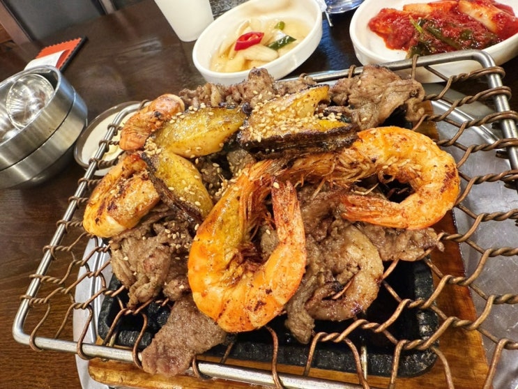 불맛좋은 불고기 무한 쌈채소 양주 덕정 맛집 강경불고기