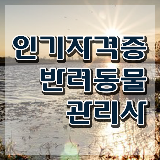  반려동물관리사 자격증 , 반려동물관리사 자격증 15일 만에 취득한 노하우 핵심 공개