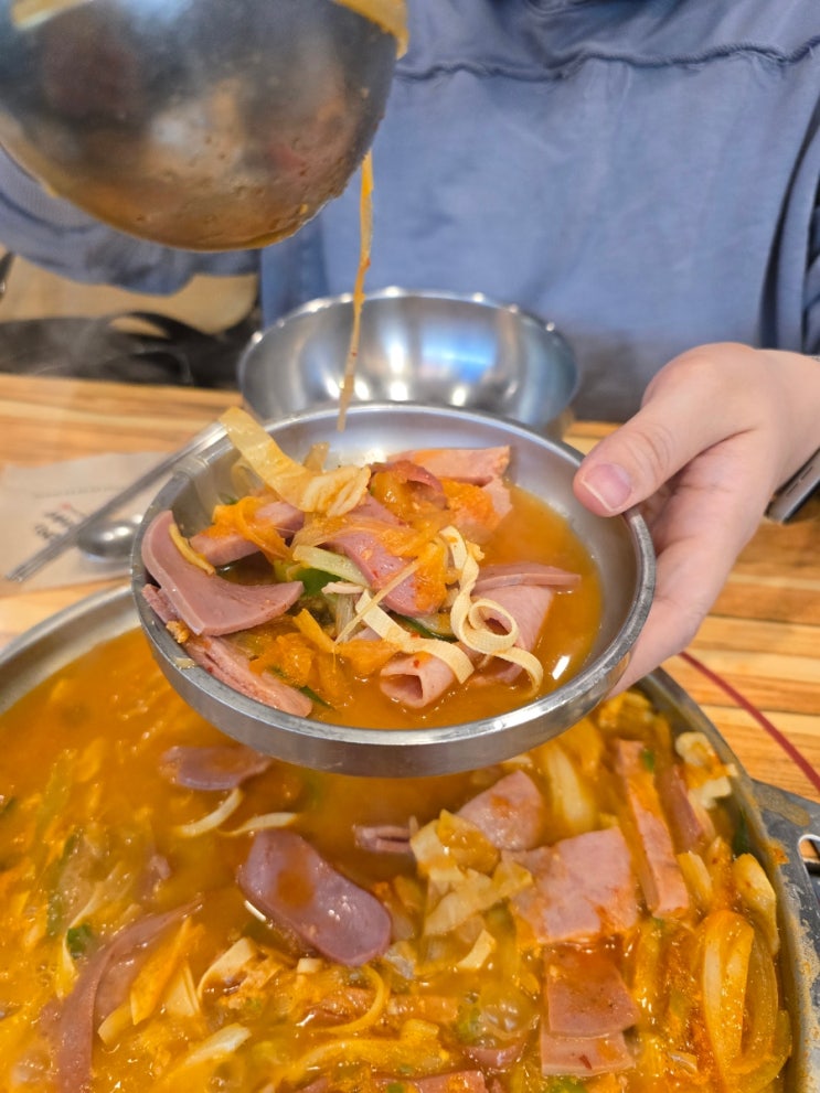  이태리 부대찌개 : 야탑역 부대찌개 부대전골 맛집