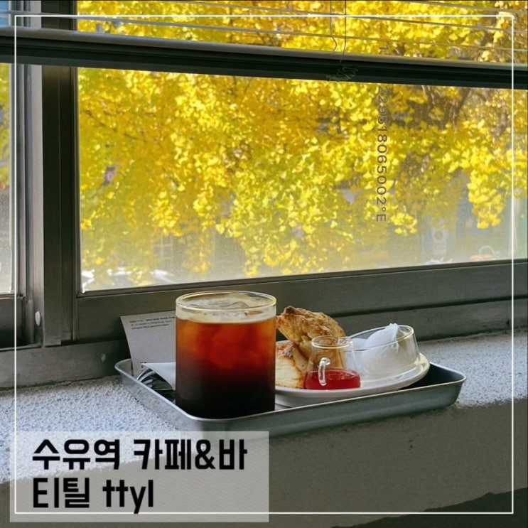  수유역 조용한 카페 티틸 ttyl; 서울 단풍카페