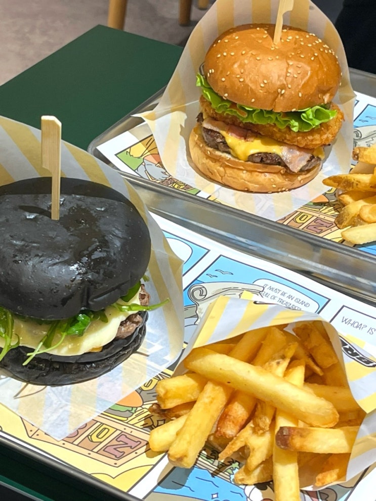  마포구 디지털미디어시티역 하늘공원 근처 수제 햄버거 맥주 맛집 브리즈번버거앤비어 상암DMC점