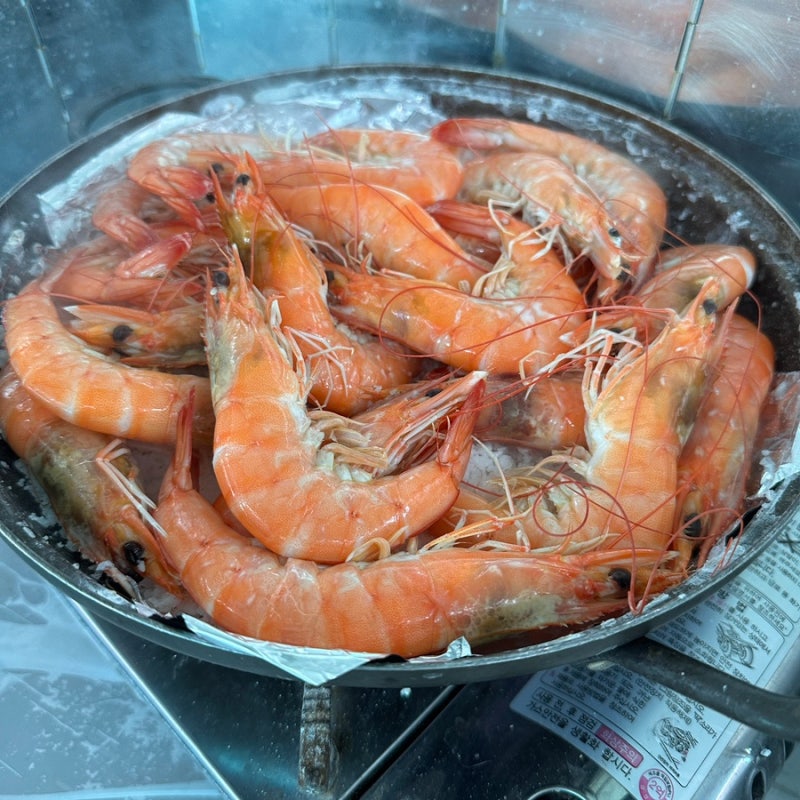 [구봉정] [구봉양식장] 왕새우소금구이 대부도 새우직판장 / 새우 엄청 큰 곳 / 2년 전 왔을 때....
