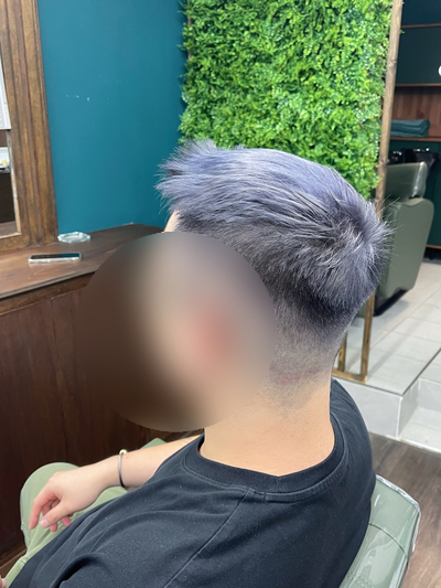 군산 남자머리 잘하는 수송동 블랭크헤어룸 미용실에서 탈색하고 염색한 후기