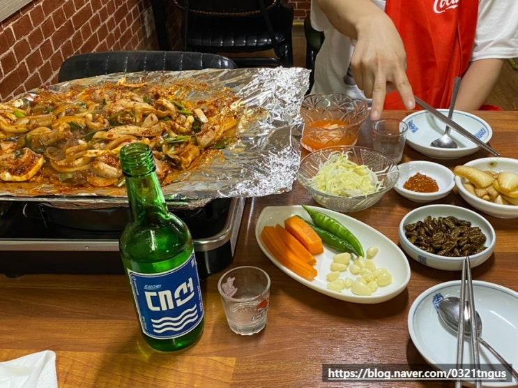  [울산여행] 성남동 젊음의거리, 중앙전통시장 꼼장어 골목 맛집- '신화곰장어'