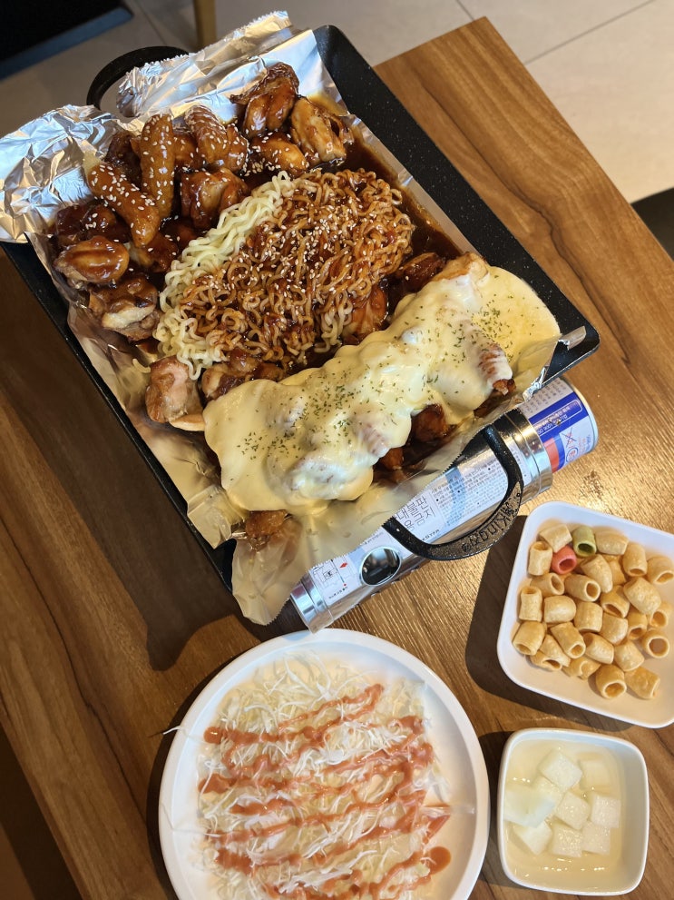  [여수학동맛집] 여수 불로만치킨바베큐 학동점 한식양식바베큐 라면사리