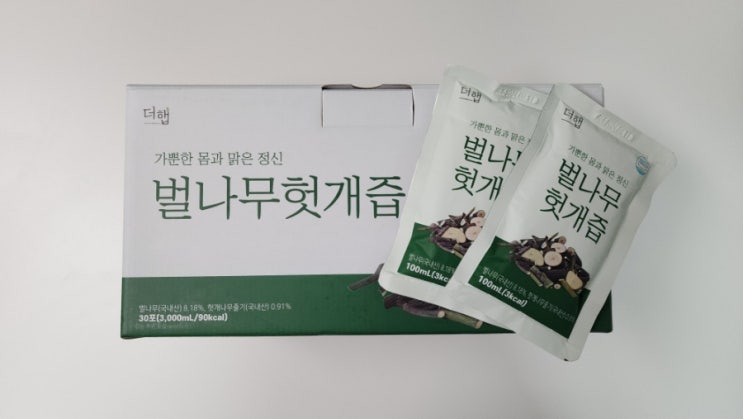  더햅 벌나무헛개즙 벌나무엑기스