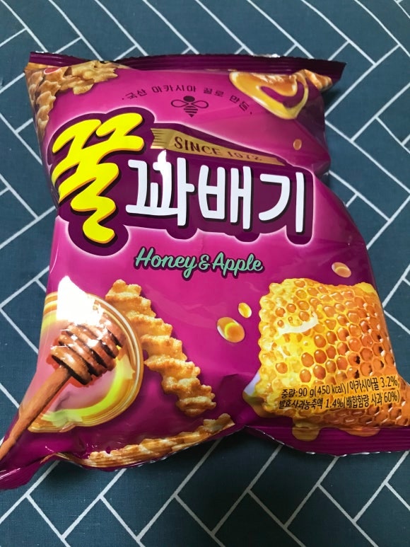  국산 아카시아 꿀로 만든 꿀 꽈배기