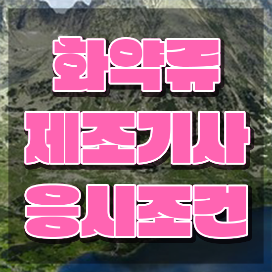  화약류제조기사 응시자격 온라인 수업으로 단기간에 완료한 전략