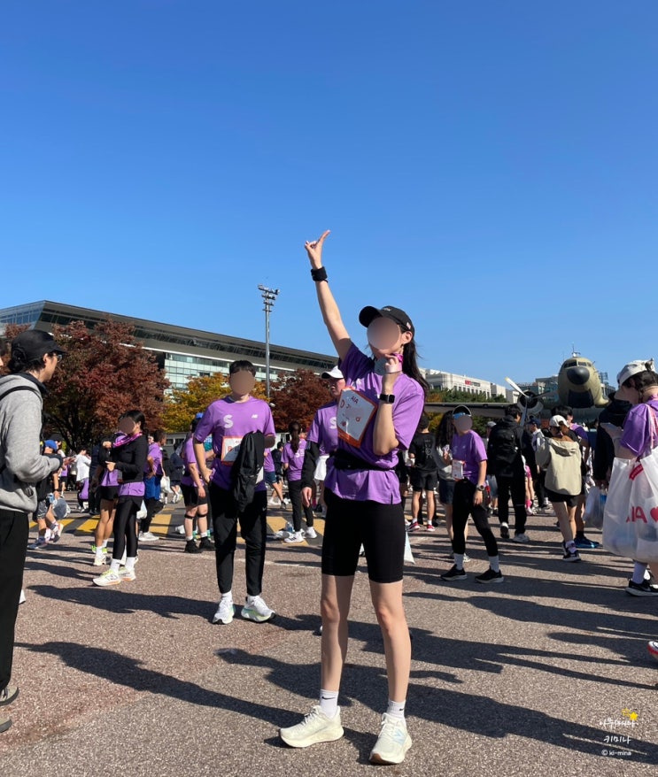  2024 JTBC 마라톤 10Km 완주는 했으나 PB 달성 기록 실패