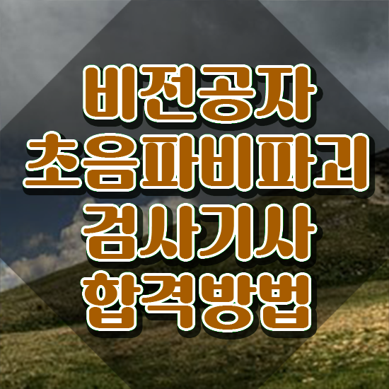  초음파비파괴검사기사 응시자격 인강만 듣고 간편하게 성공한 비법