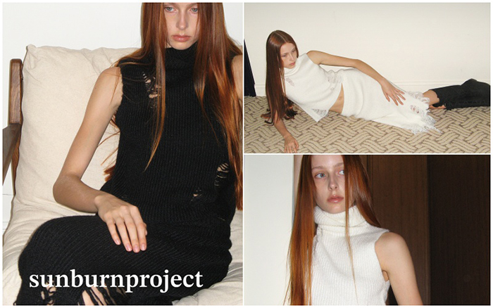  피플게이트 : 썬번프로젝트/sunburnproject , 2024 윈터 컬렉션 공개