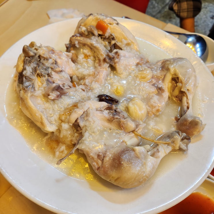  뜨끈한 백숙을 먹을 수 있는 올림픽공원 맛집 '정목누룽지백숙'