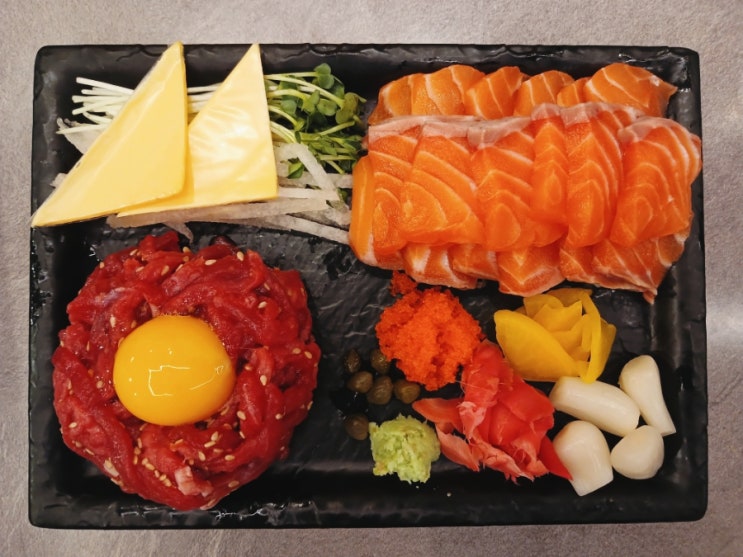  김포맛집 사우동맛집 육회바른연어