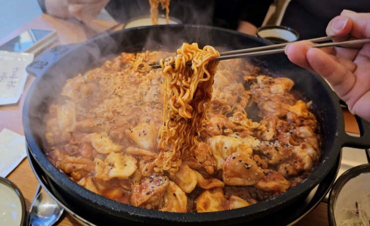  신림역 닭갈비 맛집 장인닭갈비 신림점 점심세트 할인