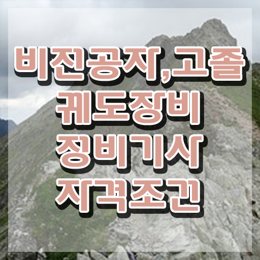  궤도장비정비기사 응시자격 서류 궤도장비정비기사 응시조건 독학으로 간편하게 성공한 후기