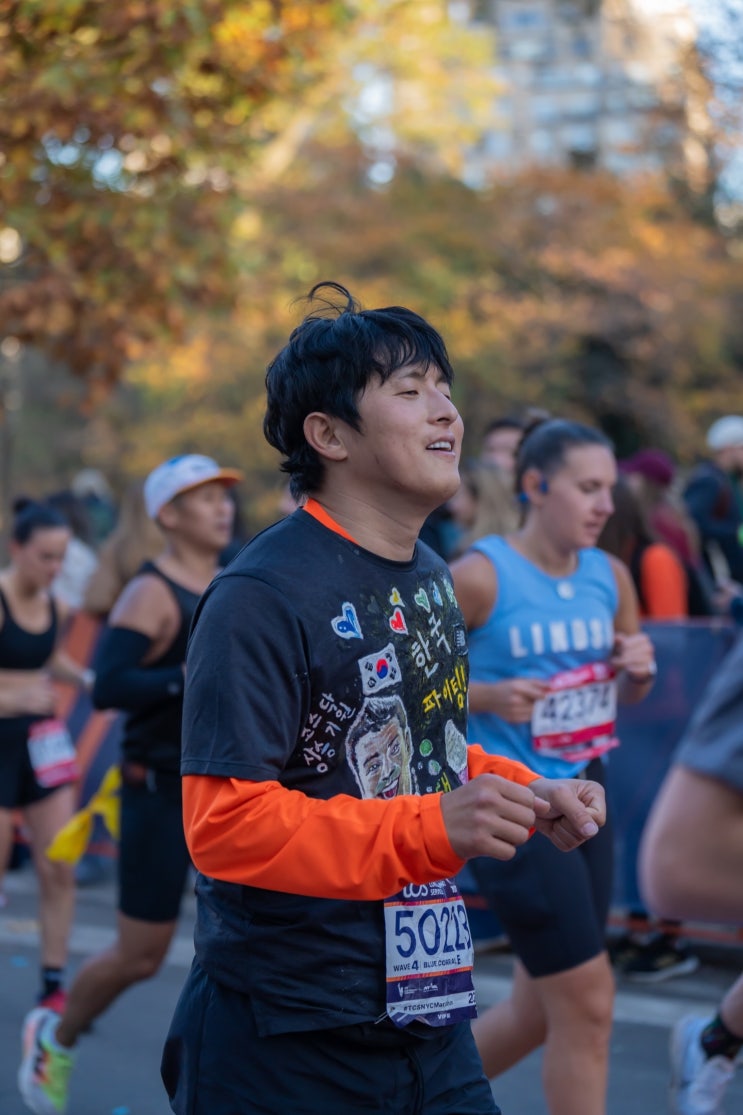  기안84 뉴욕마라톤 풀코스 완주 기록 티셔츠 나혼자산다 나혼산 정보 총정리_영어공부