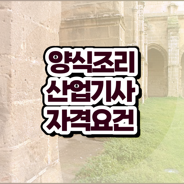  양식조리산업기사 양식조리산업기사 응시자격 온라인으로 빠르게 끝낸 후기