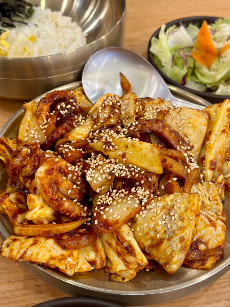  의정부 신세계백화점 맛집 용호낙지 메뉴, 가격 내돈내산 솔직후기