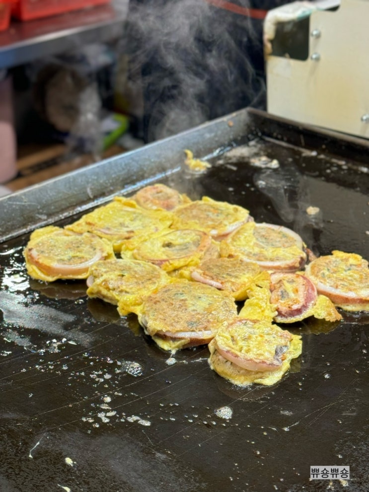  속초 중앙시장 맛집 오징어순대 베이비크랩 황부자튀김