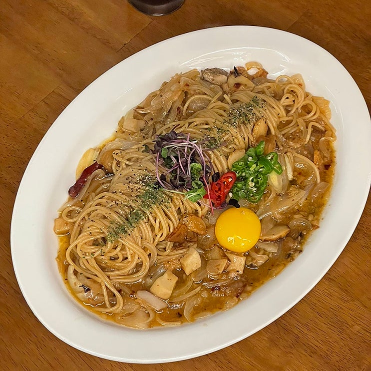  마산 댓거리 파스타 맛집 거실 경남대점:양 많고 다양한 파스타