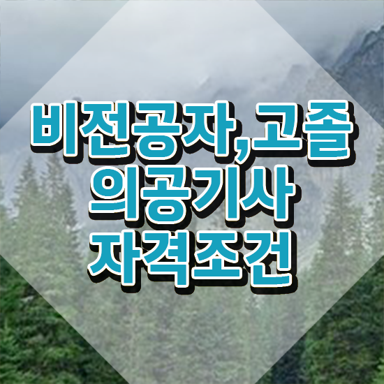  의공기사 총정리 의공기사 응시조건 학점은행제로 빠르게 준비한 후기