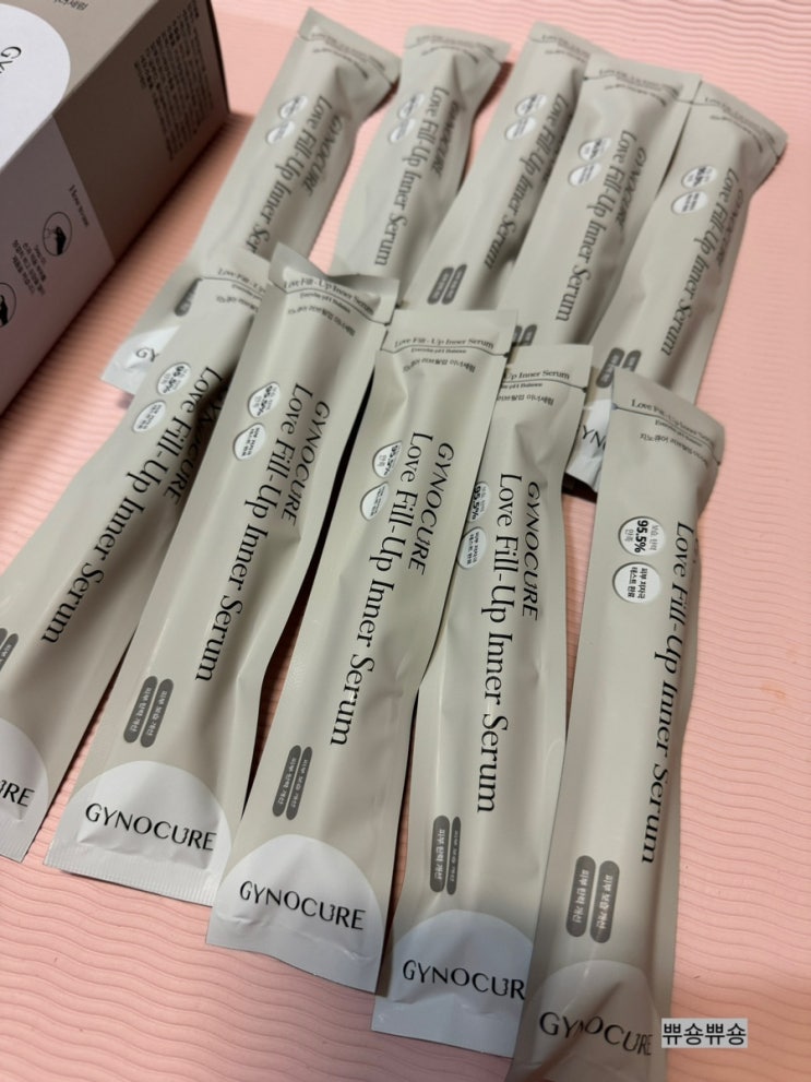  Y존 청결관리 지노큐어 리브필업 이너케어세럼 찐 후기