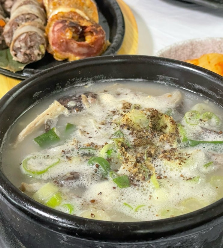  속초중앙시장 장터순대국, 아바이순대 오징어순대 맛집!
