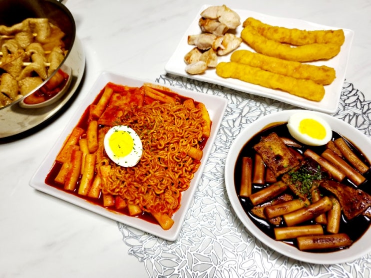  물없이 국물소스로 만드는 즉석떡볶이 밀키트 떠뽀퀸 최애떡볶이 등극!