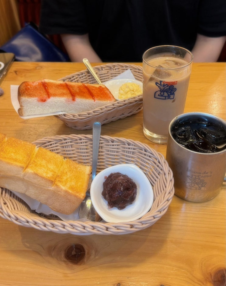  [후쿠오카] 코메다커피 하카타 아침 식사장소 모닝메뉴 추천