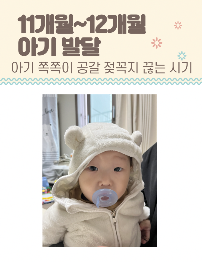  11~12개월 아기 발달 특징 - 몸무게 키, 하루 분유 모유 수유량,하루수면시간, 젖병 끊는시기, 공갈젖꼭지 끊는시기