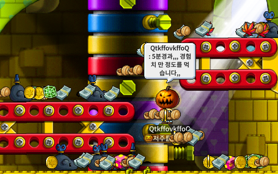  메이플랜드 일지 #2 | 에오스탑 94층과 95층을 비교해보자 | 이밖에 적절한 사냥터를 알아보자