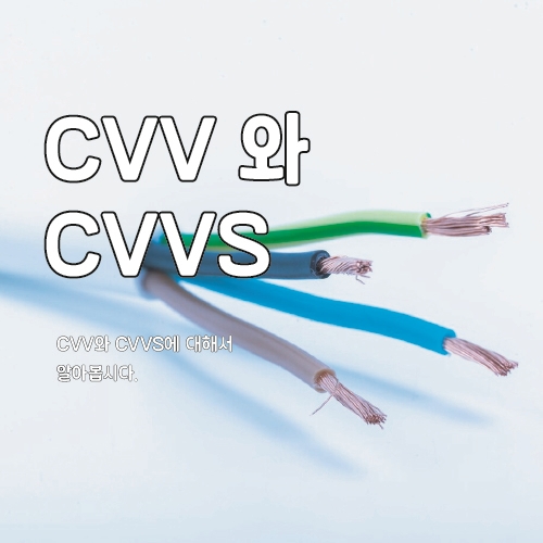  CVV와 CVVS 케이블