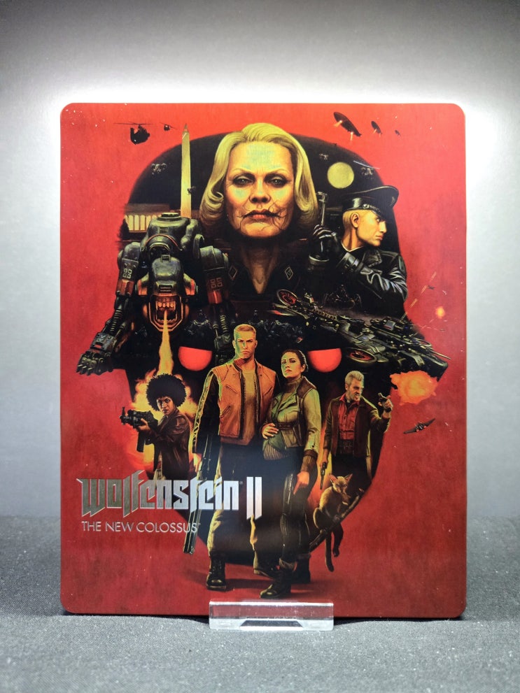  울펜슈타인 2: 더 뉴 콜로서스 예구 특전 스틸북 (Wolfenstein II: THE NEW COLOSSUS Pre-order Steelbook)