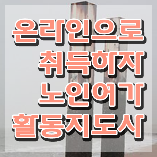  노인여가활동지도사 응시자격 확인 , 노인여가활동지도사자격증 취득 노하우 및 취업 전망