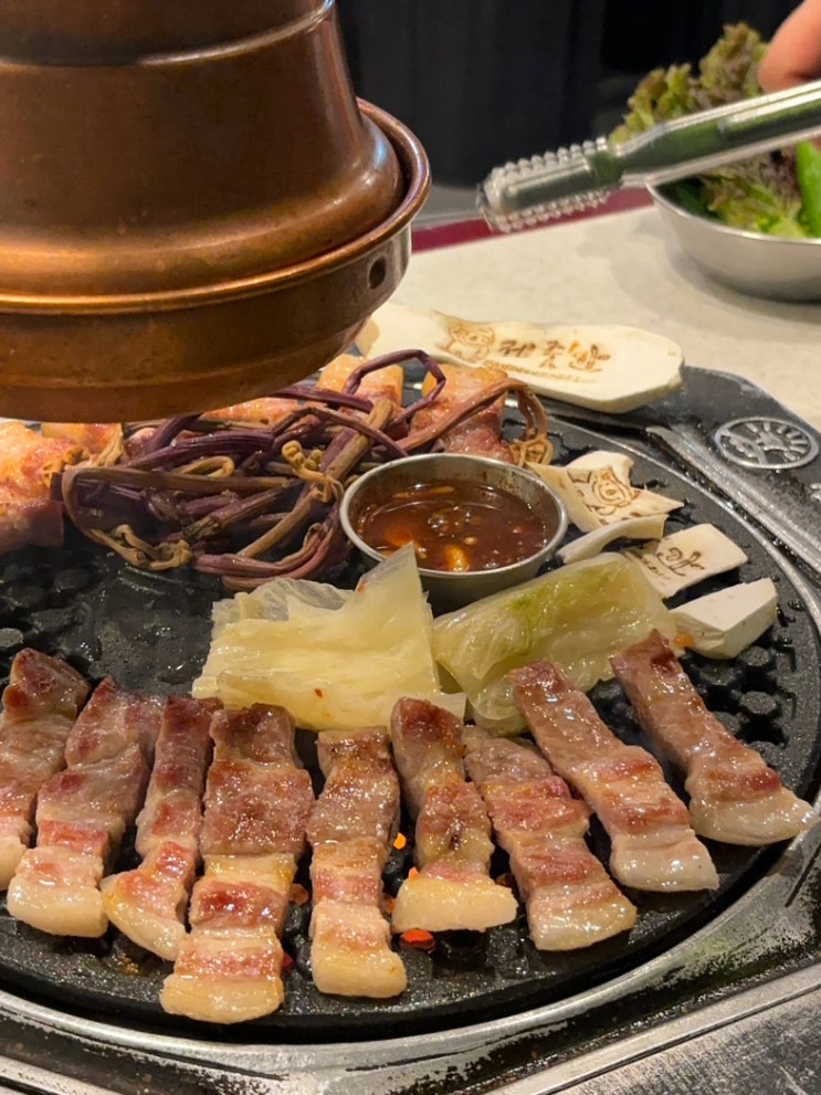 부천 상동역 맛집 제주도 분위기 물씬나는 삼겹살 맛집 제줏간 부천상동점