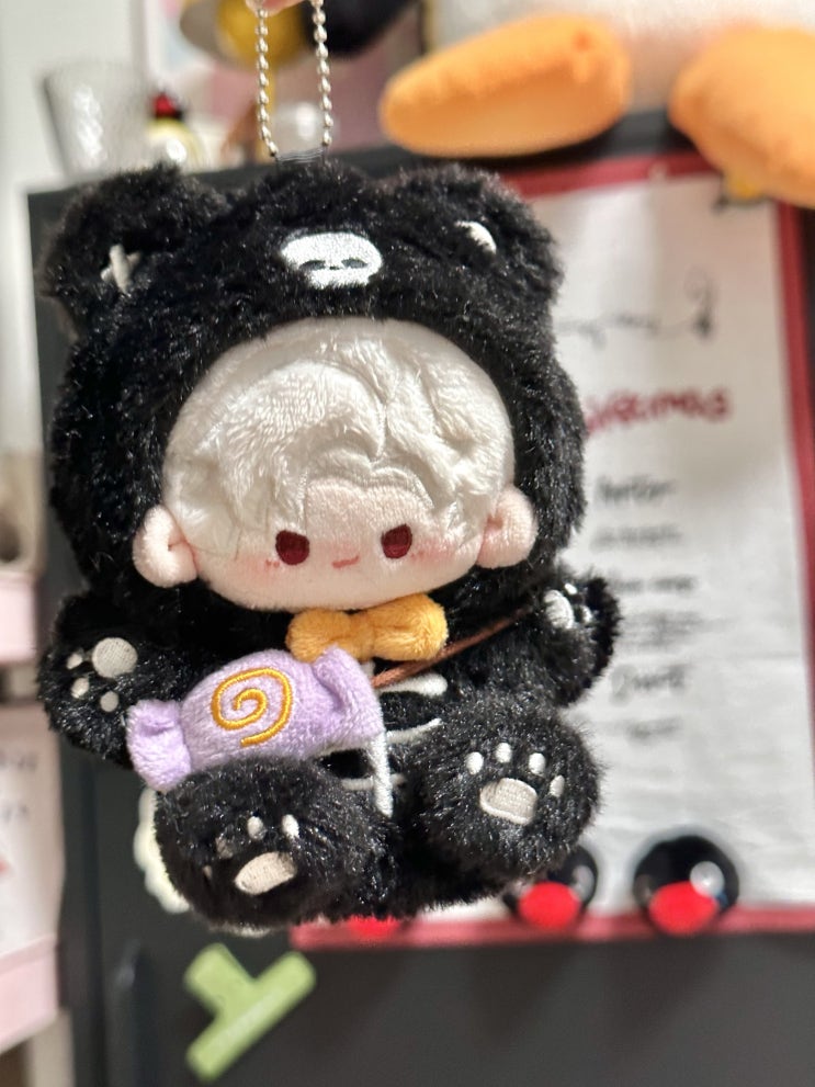  10cm 해골 베어 세트 인형옷 아이돌인형옷