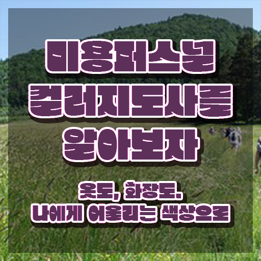  미용퍼스널컬러지도사자격증 , 미용퍼스널컬러지도사 자격증 단기간에 준비한 방법 , 이후 전망