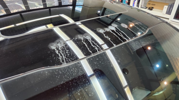  파주 운정 주차장 석회물 피해, 보험으로 보상받으세요