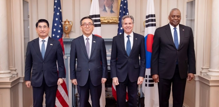 <b>한미</b> 외교·<b>국방 장관회의</b>, 북한 ICBM 발사 강력 규탄