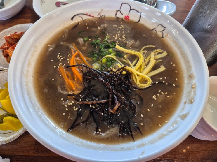  제주 한림읍 보말칼국수 맛집 바당길 내돈내산 후기