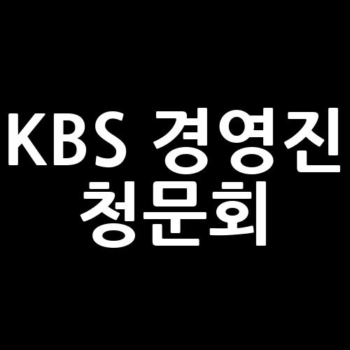 KBS 경영진 청문회, 정치 분야의 관점 충돌