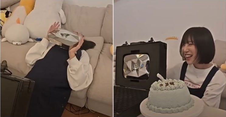 <연예가핫이슈> 쯔양이 1000만 구독자 달성 기념 다이아몬드 버튼 언박싱하며 팬들에게 한 말 <연예가핫이슈> 쯔양이 1000만 구독자 달성 기념 다이아몬드 버튼 언박싱하며 팬들에게 한 말
